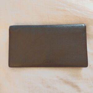 Coach Brown Leather Wallet
